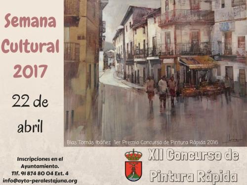 XII CONCURSO DE PINTURA RÁPIDA SEMANA CULTURAL 2017