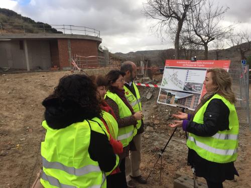 El vicepresidente visita las obras de ampliación del Cementerio Municipal