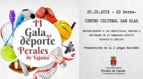 Convocados los premios II Gala del Deporte de Perales de Tajuña