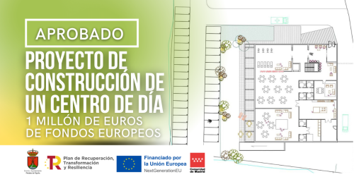 Perales de Tajuña construirá un Centro de Día con un millón de euros de los Fondos Europeos