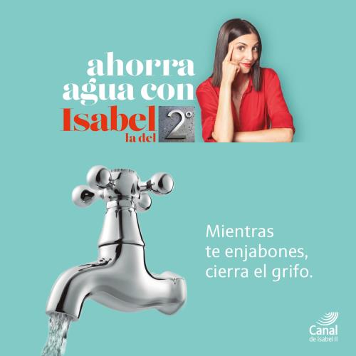 Ahorra agua con Isabel