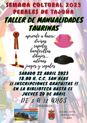 Taller de Manualidades Taurinas