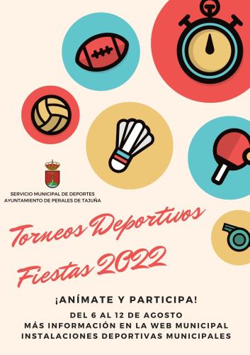 Torneos y Eventos Deportivos Fiestas 2022