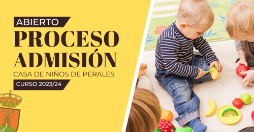 Iniciado el proceso de admisión en la Casita de Niños