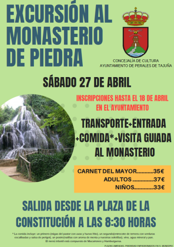 Excursión al Monasterio de Piedra