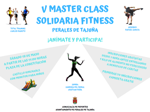 Master Class Solidaria de Fitness