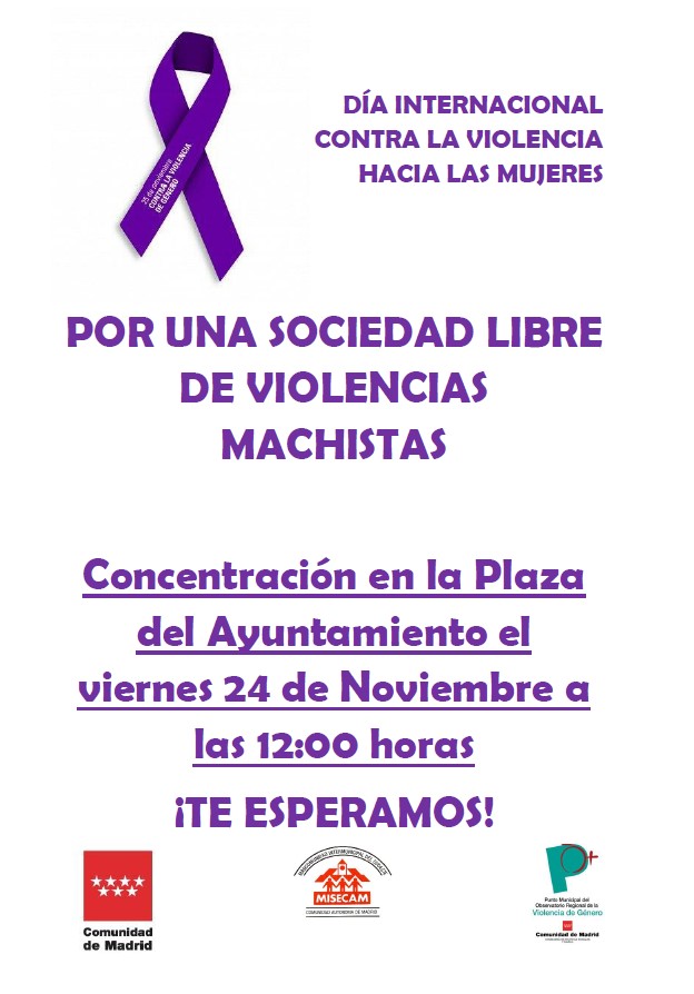 Día Internacional contra la Violencia hacia las Mujeres - Ayuntamiento ...