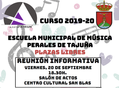 Reunión Informativa de la Escuela de Música