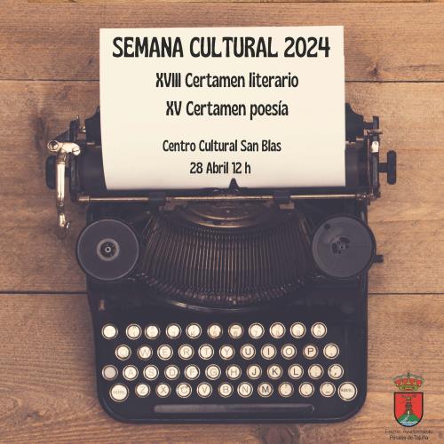 Certámenes de Literatura y Poesía de Perales de Tajuña 2024