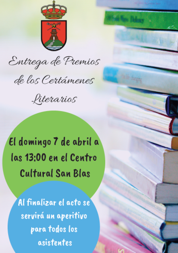 Entrega de Premios de los Certámenes Literarios