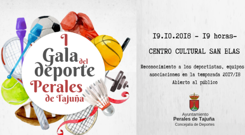 Convocados los premios I Gala del Deporte de Perales de Tajuña