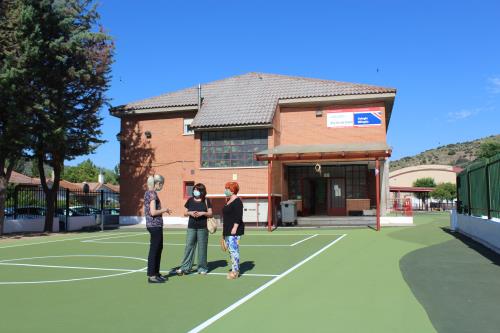 Los escolares de Perales de Tajuña estrenarán patio el próximo curso