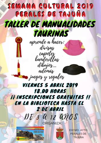 Taller de Manualidades Taurinas