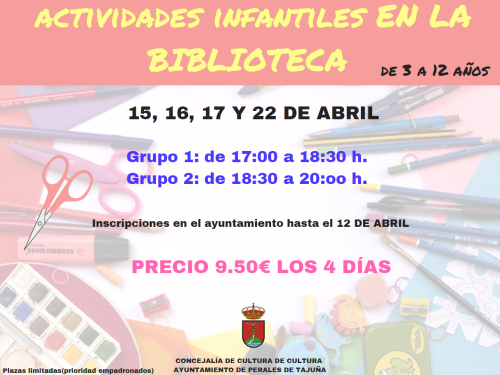 Actividades Infantiles en la Biblioteca