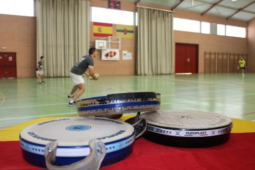 Los mejores jugadores de tamburello se dan cita este fin de semana en Perales de Tajuña