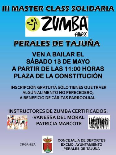 III MASTER CLASS DE ZUMBA A BENEFICIO DE CÁRITAS