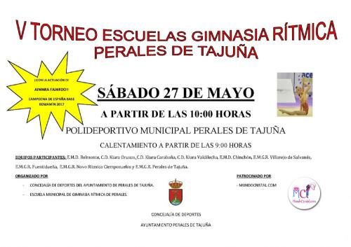 V TORNEO DE ESCUELAS DE GIMNASIA RÍTMICA 