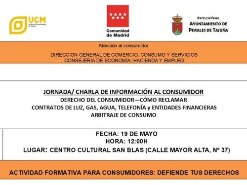 Jornada charla de información al consumidor