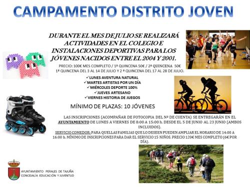 Campamento de Verano "Distrito Joven"