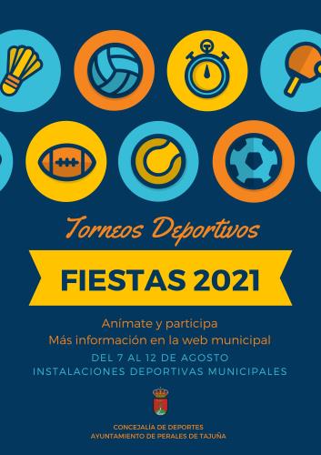 Torneos y eventos deportivos Fiestas 2021