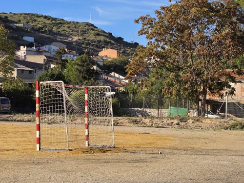 Zona de esparcimiento en el Recinto Ferial