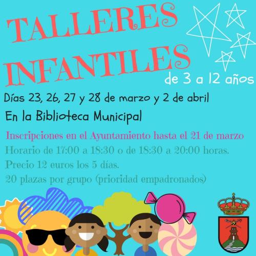 Talleres Infantiles en la Biblioteca municipal