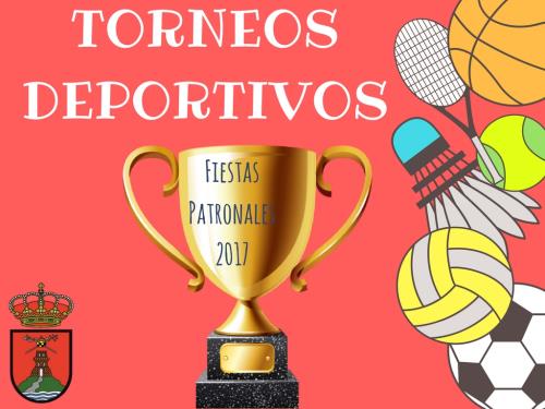 Torneos Deportivos de las Fiestas Patronales 2017