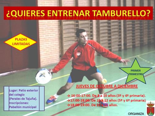 ¿Quieres entrenar tamburello?