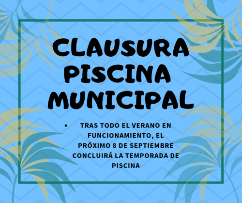 Clausura Piscina Municipal